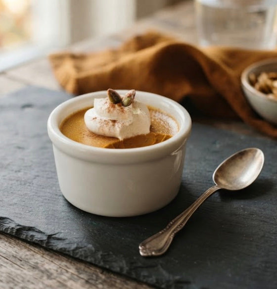 Smokey Pumpkin Pot de Crème Coco Fine Foods