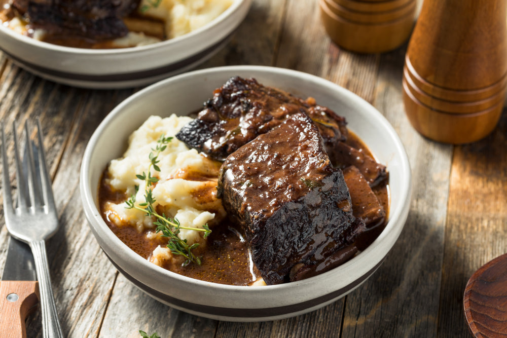 Guinness Star Anise Braised Beef Short Ribs