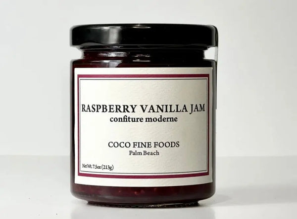 Top Selling Raspberry Vanilla Jam Bundle- 3 Jars - Coco Fine Foods