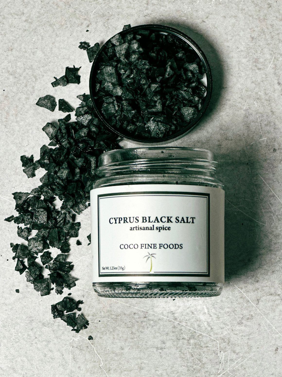 Cyprus Black Salt | Black Sea Salt | Coco Fine Foods