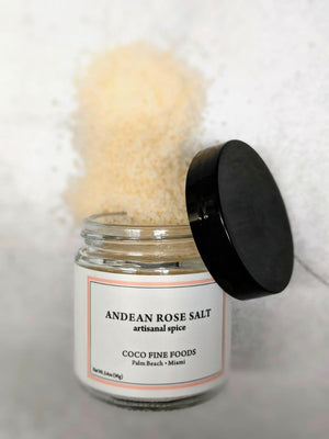 Andean Rose Salt | Pink Mineral Salt | Coco Fine Foods